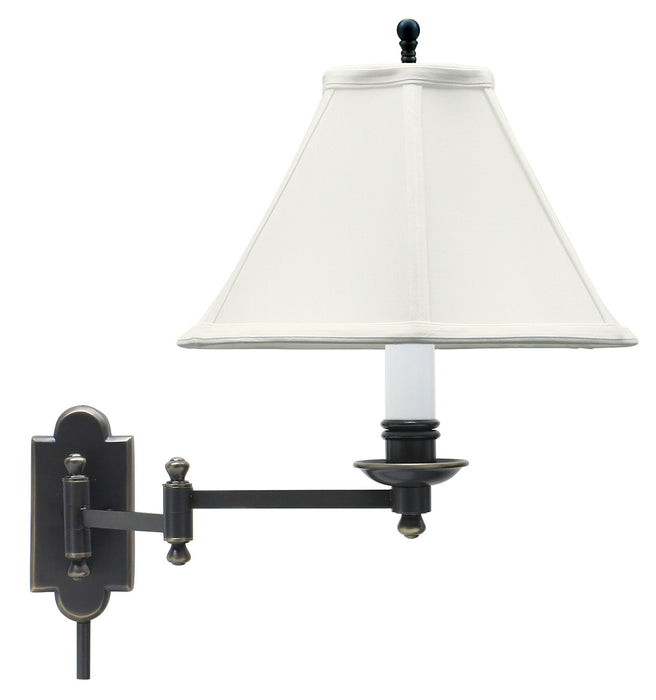 House of Troy CL225-OB One Light Wall Sconce, Oil Rubbed Bronze