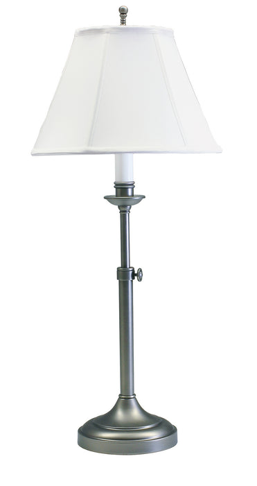 House of Troy CL250-AS One Light Table Lamp, Antique Silver