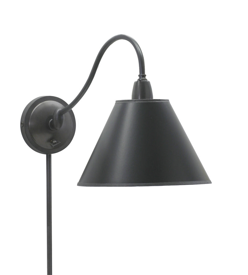 House of Troy HP725-OB-BP One Light Wall Sconce, Oil Rubbed Bronze