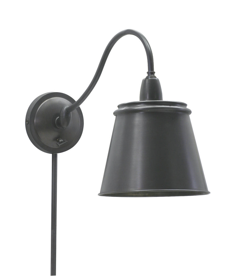 House of Troy HP725-OB-MSOB One Light Wall Sconce, Oil Rubbed Bronze