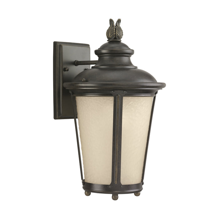 Generation Lighting 88241-780 One Light Outdoor Wall Lantern, Burled Iron
