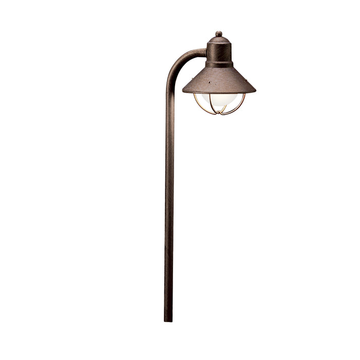 Kichler 15438OB One Light Path & Spread, Olde Brick