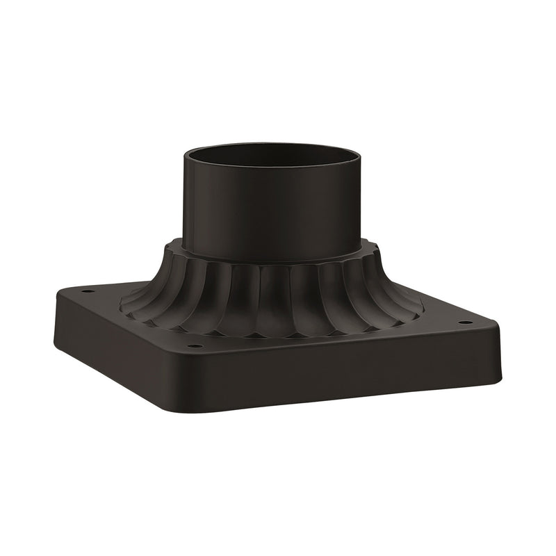 Livex Lighting 7507-07 Outdoor Pier Mount Adaptor, Bronze
