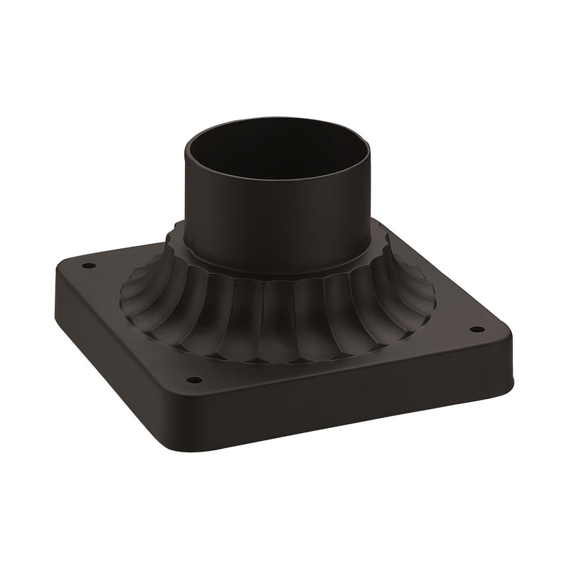 Livex Lighting 7507-07 Outdoor Pier Mount Adaptor, Bronze