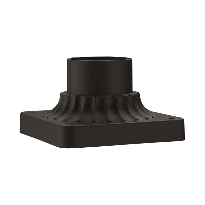 Livex Lighting 7507-07 Outdoor Pier Mount Adaptor, Bronze