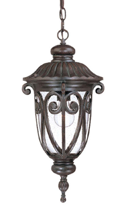 Acclaim Lighting 2116MM One Light Hanging Lantern, Marbleized Mahogany