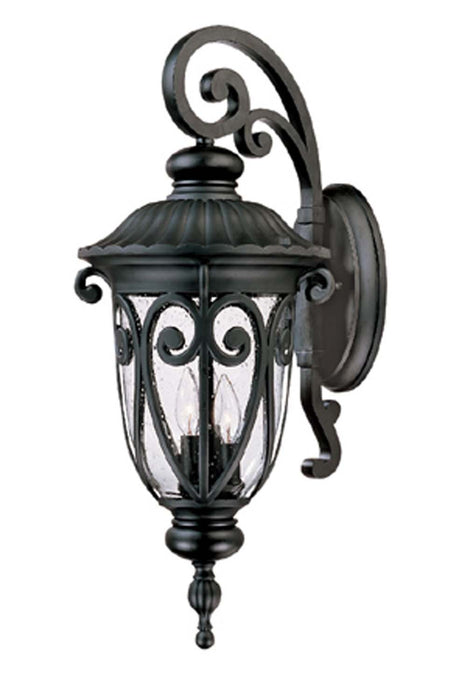 Acclaim Lighting 2122BK Three Light Wall Sconce, Matte Black