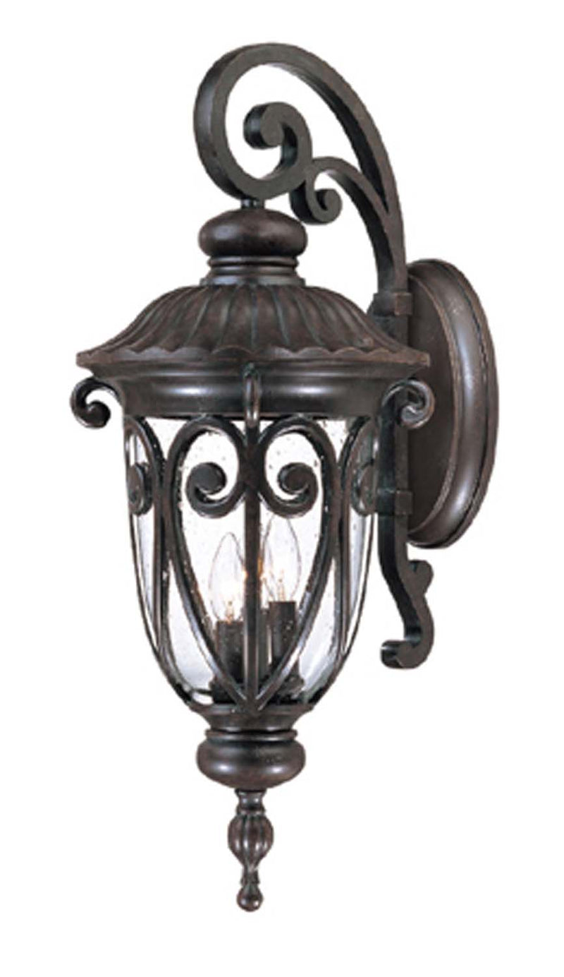 Acclaim Lighting 2122MM Three Light Wall Sconce, Marbleized Mahogany