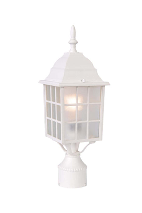 Acclaim Lighting 5307TW One Light Post Mount, Textured White