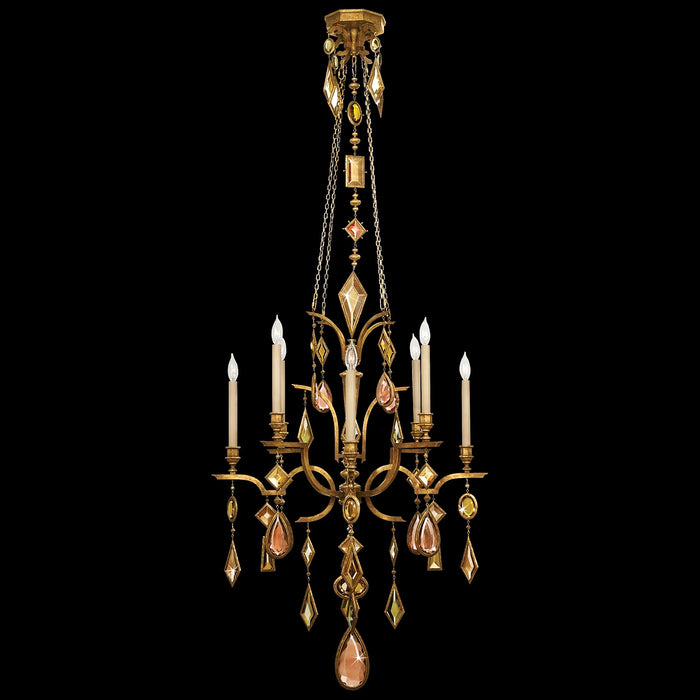 Fine Art 725640-1ST Eight Light Chandelier, Gold