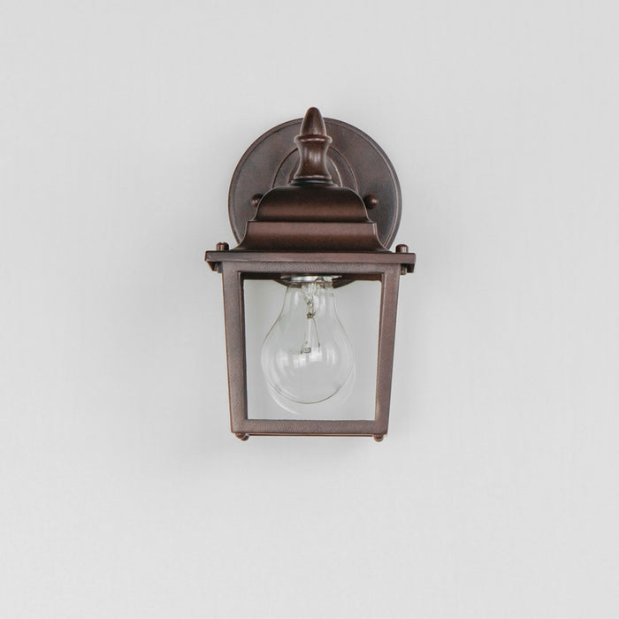 Maxim 1025EB One Light Outdoor Wall Lantern, Empire Bronze