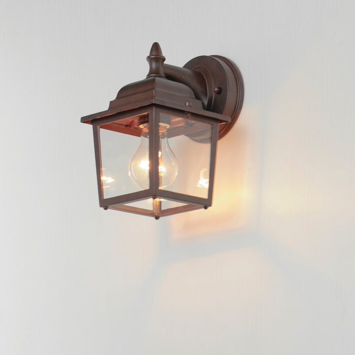 Maxim 1025EB One Light Outdoor Wall Lantern, Empire Bronze