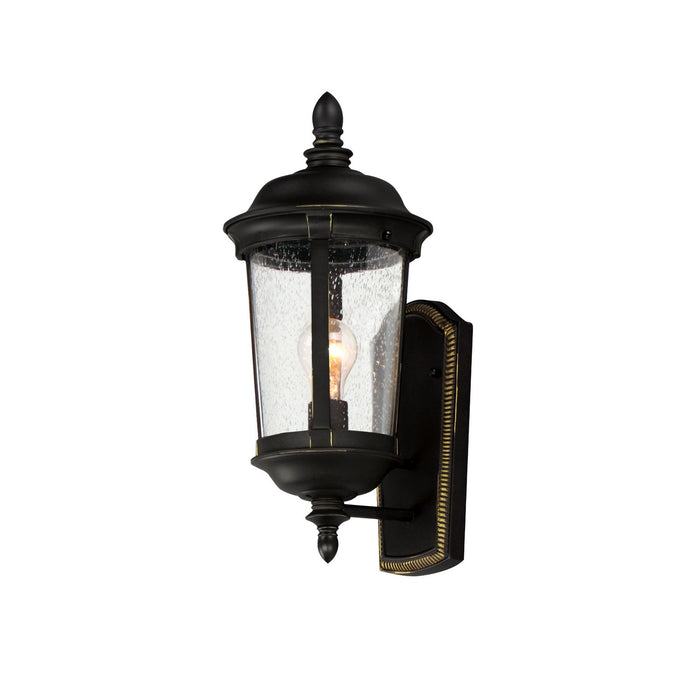 Maxim 3020CDBZ One Light Outdoor Wall Lantern, Bronze