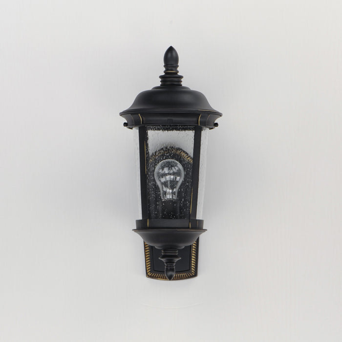 Maxim 3020CDBZ One Light Outdoor Wall Lantern, Bronze