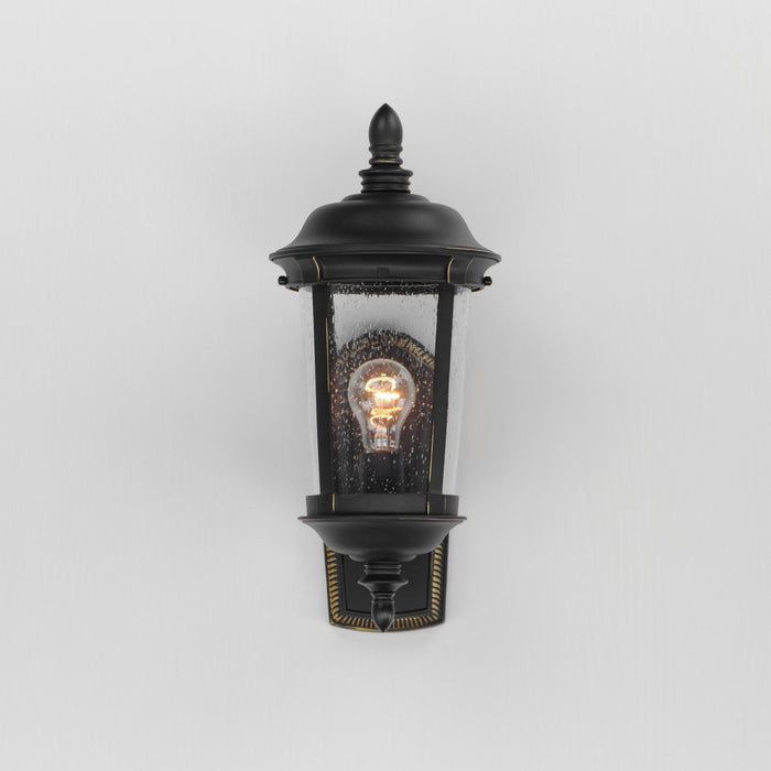 Maxim 3020CDBZ One Light Outdoor Wall Lantern, Bronze