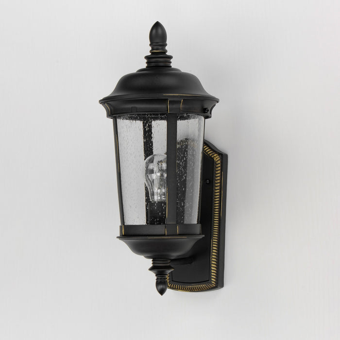 Maxim 3020CDBZ One Light Outdoor Wall Lantern, Bronze