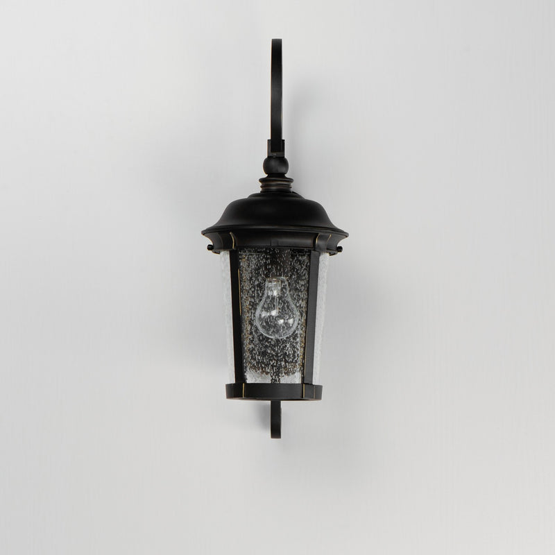 Maxim 3023CDBZ One Light Outdoor Wall Lantern, Bronze