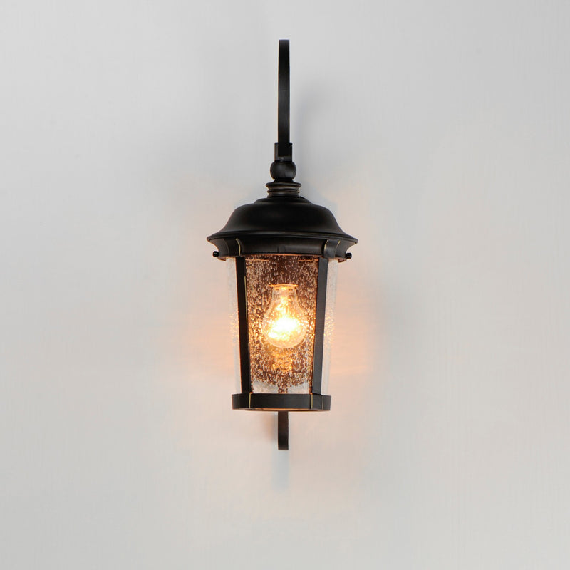 Maxim 3023CDBZ One Light Outdoor Wall Lantern, Bronze