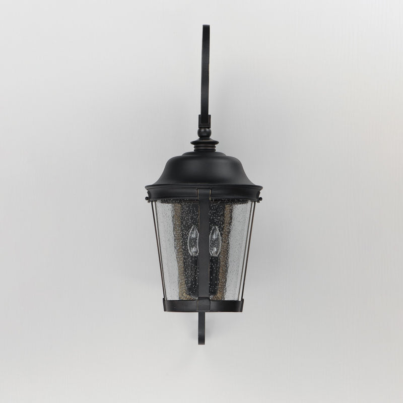 Maxim 3025CDBZ Three Light Outdoor Wall Lantern, Bronze