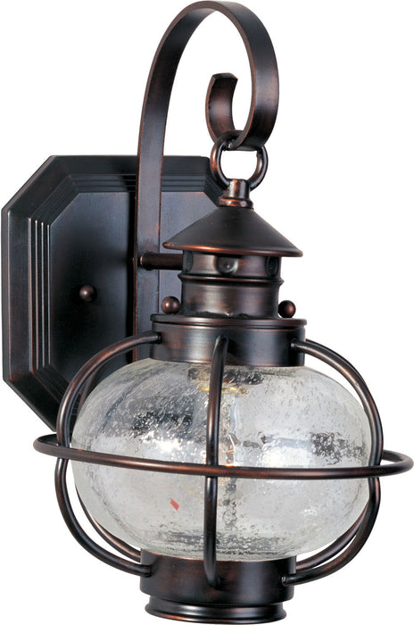 Maxim 30502CDOI One Light Outdoor Wall Lantern, Oil Rubbed Bronze