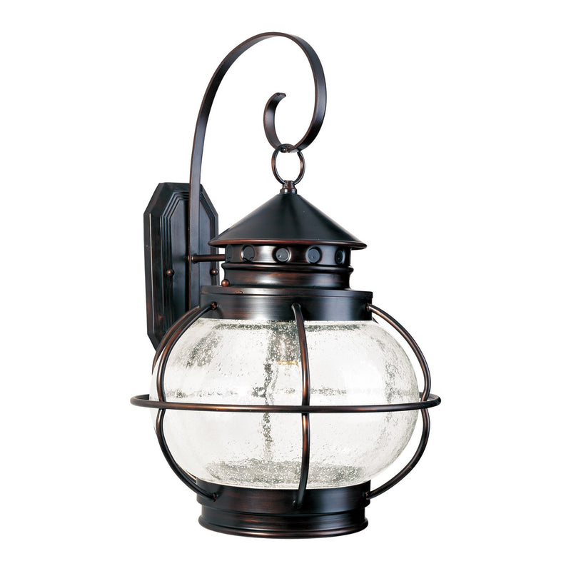 Maxim 30504CDOI One Light Outdoor Wall Lantern, Oil Rubbed Bronze