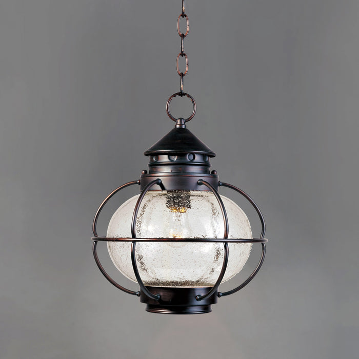 Maxim 30506CDOI One Light Outdoor Hanging Lantern, Oil Rubbed Bronze