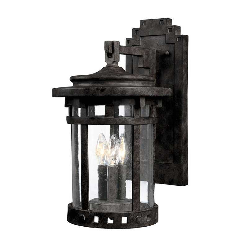 Maxim 3134CDSE Three Light Outdoor Wall Lantern, Sienna