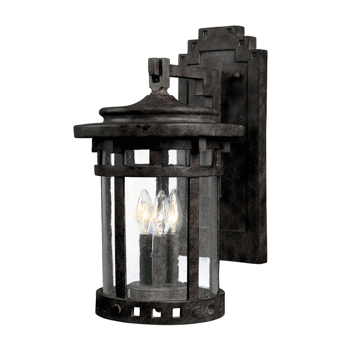 Maxim 3135CDSE Three Light Outdoor Wall Lantern, Sienna