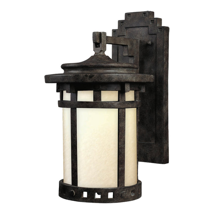Maxim 3144MOSE One Light Outdoor Wall Lantern, Sienna
