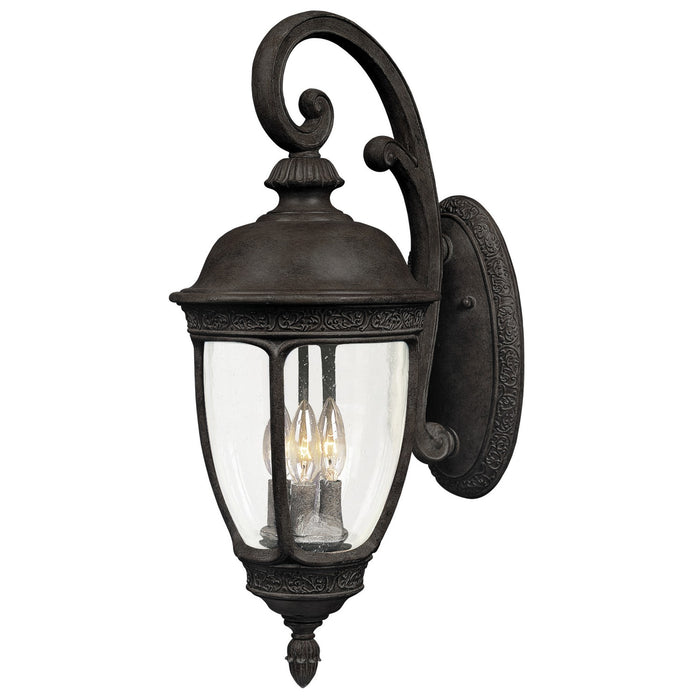 Maxim 3465CDSE Three Light Outdoor Wall Lantern, Sienna