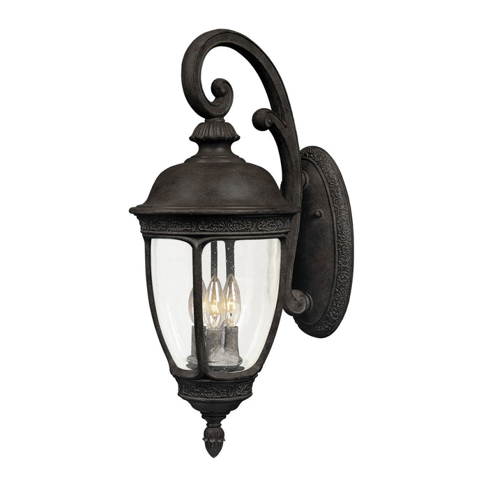 Maxim 3466CDSE Three Light Outdoor Wall Lantern, Sienna