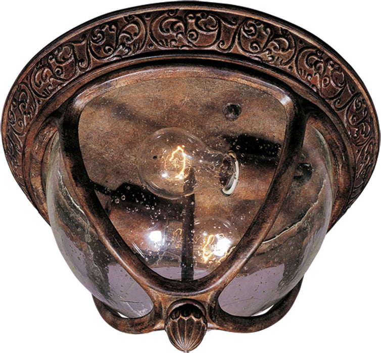 Maxim 3469CDSE Two Light Outdoor Ceiling Mount, Sienna