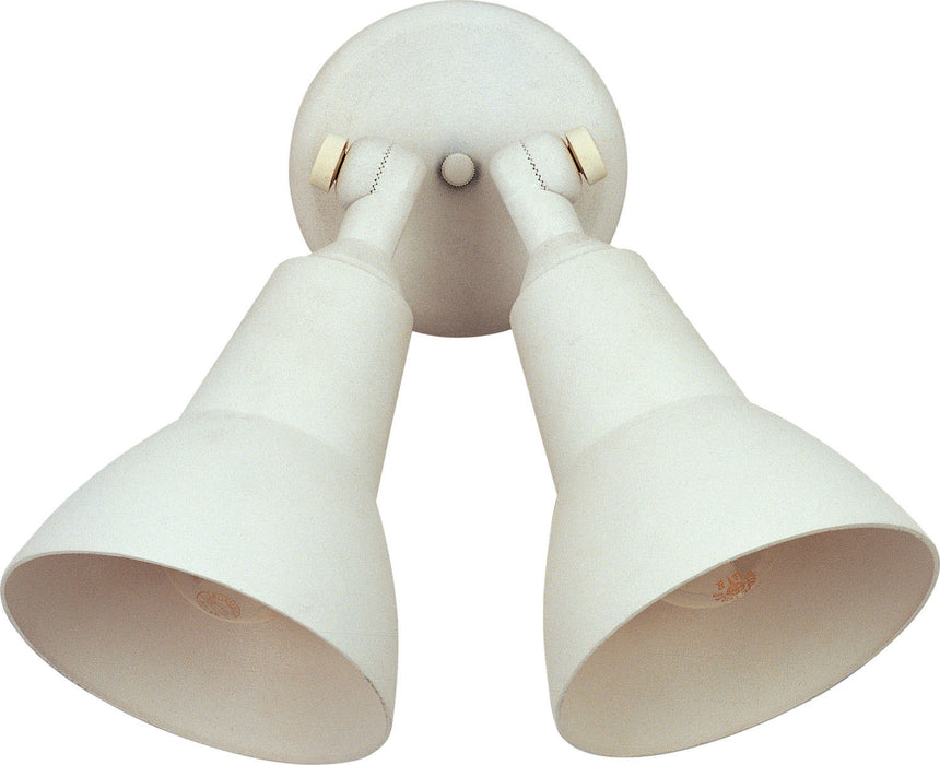 Maxim 92008WT Two Light Outdoor Wall Lantern, White
