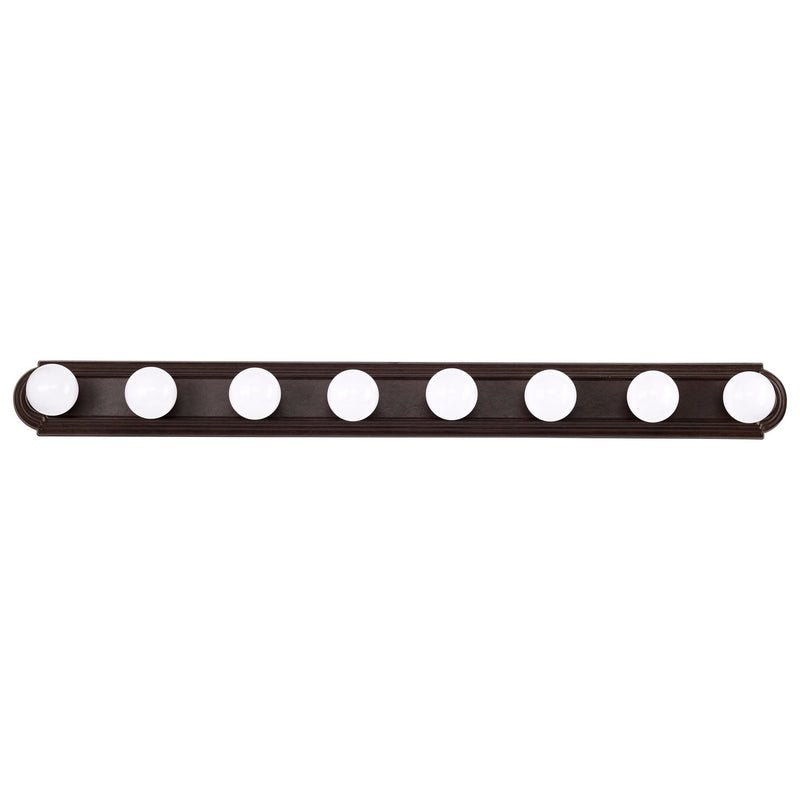 Nuvo Lighting 60-1287 Eight Light Vanity, Mahogany Bronze