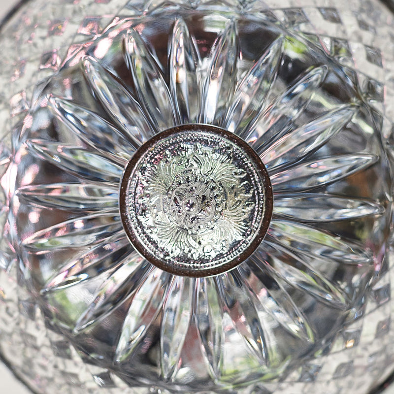 Crystorama 117-12-CH Three Light Flush Mount, Polished Chrome