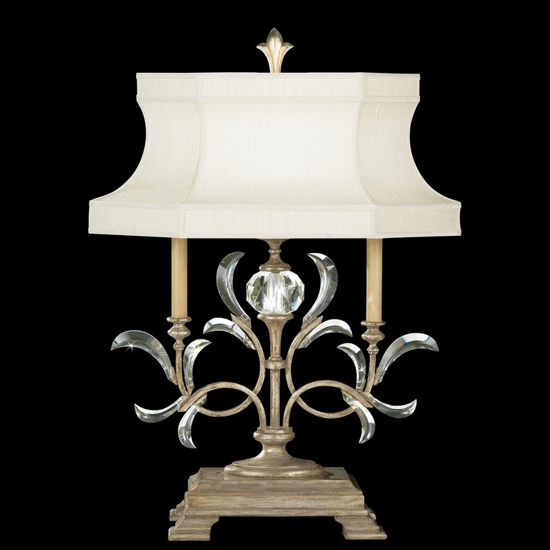 Fine Art 737910ST One Light Table Lamp, Silver