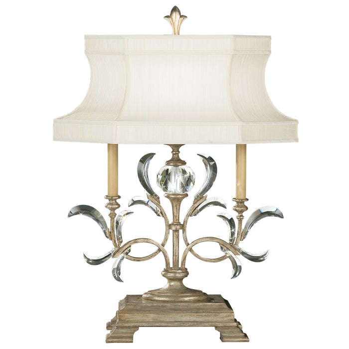 Fine Art 737910ST One Light Table Lamp, Silver