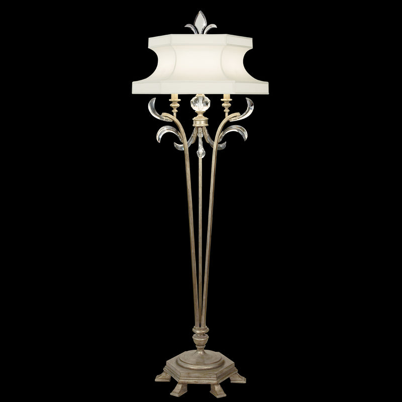 Fine Art 737420ST One Light Floor Lamp, Silver