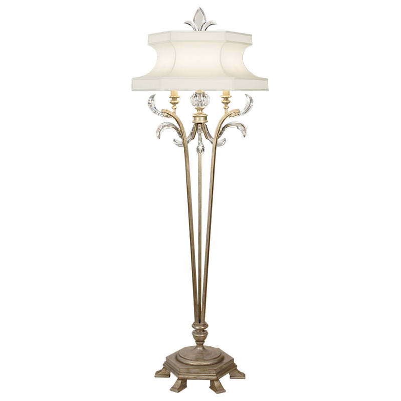 Fine Art 737420ST One Light Floor Lamp, Silver