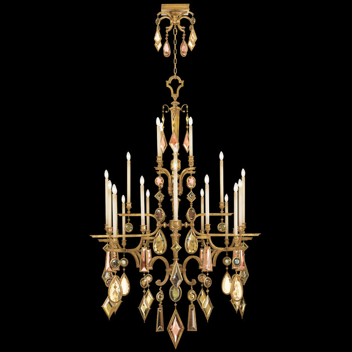 Fine Art 714640-1ST 24 Light Chandelier, Gold