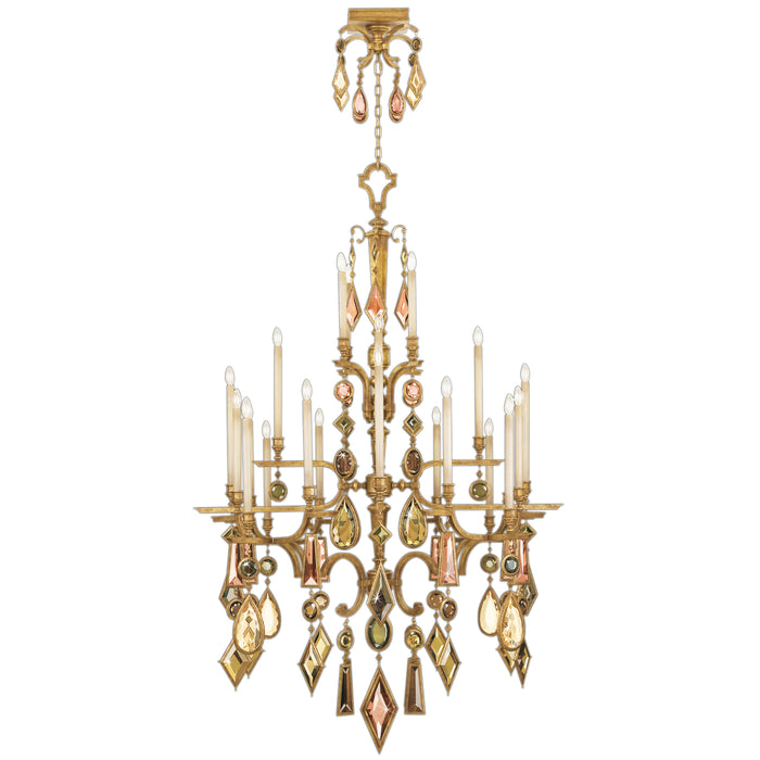 Fine Art 714640-1ST 24 Light Chandelier, Gold