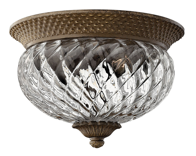 Hinkley 4102PZ LED Flush Mount, Pearl Bronze