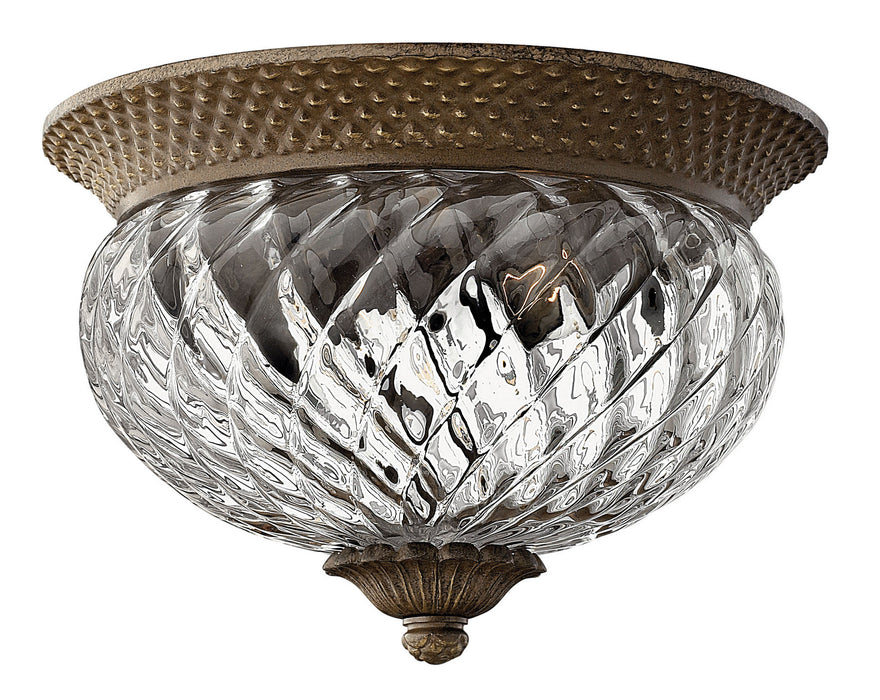 Hinkley 4102PZ LED Flush Mount, Pearl Bronze