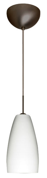 Besa 1BC-150907-BR One Light Pendant, Bronze