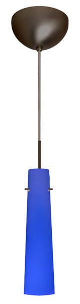 Besa 1BC-5674CM-BR One Light Pendant, Bronze