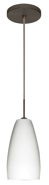 Besa 1BT-150907-BR One Light Pendant, Bronze