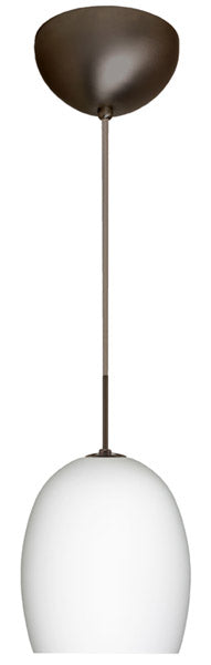 Besa 1JC-169707-BR One Light Pendant, Bronze
