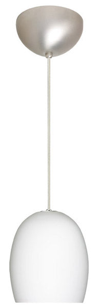 Besa 1JC-169707-SN One Light Pendant, Satin Nickel