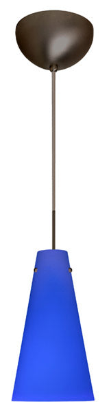 Besa 1JC-4124CM-BR One Light Pendant, Bronze