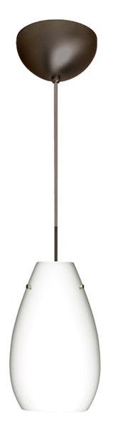 Besa 1JC-412607-BR One Light Pendant, Bronze
